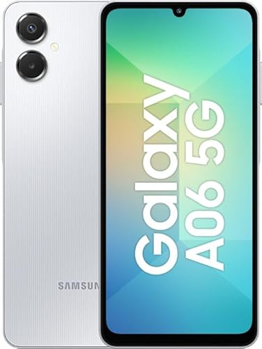 Samsung Galaxy A06 5G Light Gray 4GB RAM 64GB ROM with 6.7 inch HD Plus 90Hz Display, 5…