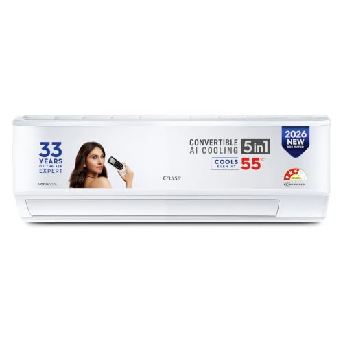Cruise 1 Ton 3 Star VarioQool Inverter Split AC (2026, CWCVBM-VQ1D123)