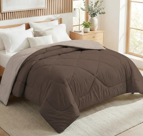 VAS COLLECTIONS Double Size Cotton Reversible Comforter (228×254 cm) | 220 GSM Soft & B…