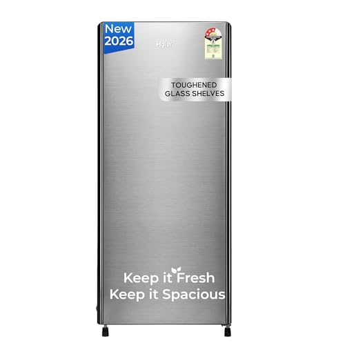Haier 190 L 3 Star Direct Cool Single Door Refrigerator with Fast Ice Making, Easy Clea…