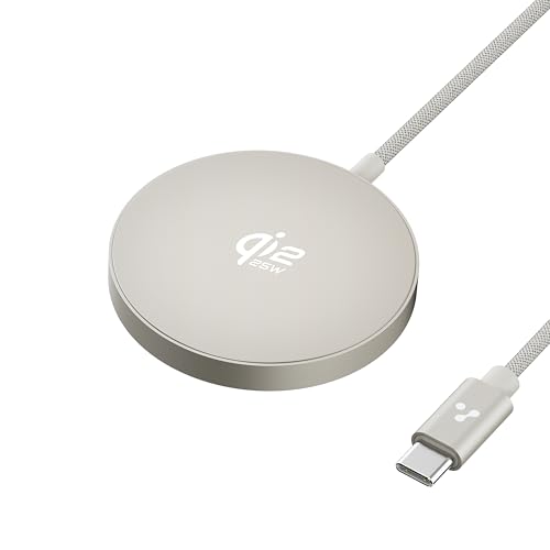 Ambrane 25W Qi2.2 Magsafe Wireless Charger, Fastest Wireless Charging - Charge 50% in 3…