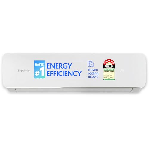 Optimist 1.39 T 5 Star WiFi Inverter Split AC | Lowest Bill ISEER 6.05 | 5-Yr Comp Warr…