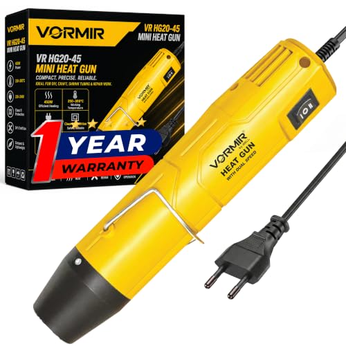 IBELL VORMIR VR HG20-45 Mini Heat Gun 450W | 250–300°C Compact Hot Air Tool for DIY, Cr…