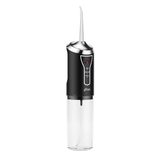 pTron EaseMate Oral Irrigator D1, Portable, Cordless & Rechargeable, 3 Cleaning Modes,…