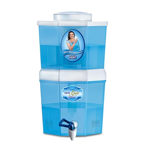 KENT Gold Optima Gravity Water Purifier | UF Technology Based | Non-Electric & Chemical…
