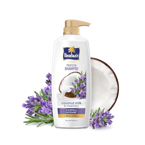 Parachute Advansed Protein Shampoo with Coconut Milk & Rosemary | Up to 96% Hair Fall R…