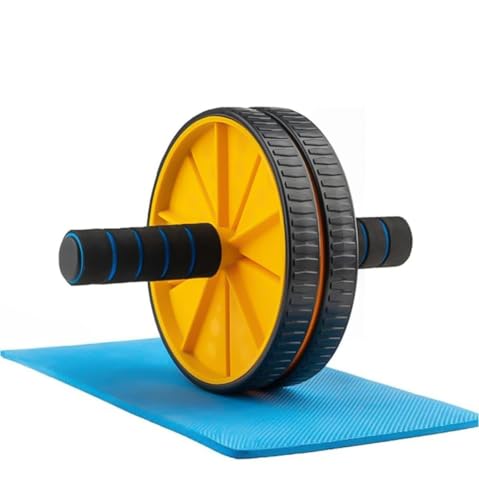 Abs Roller Wheel for Home Gym | Core Abdominal Exercise Equipment with Stainless Steel…