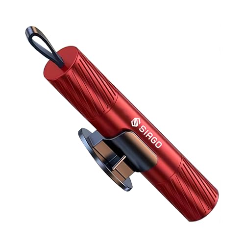 SIAGO Car Safety Hammer – Emergency Escape Tool with Window Glass Breaker & Seat Belt C…