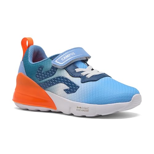 Campus Kids AERIX K R.Slate/BLU Bell Running Shoes - 11UK/India 1 Pair