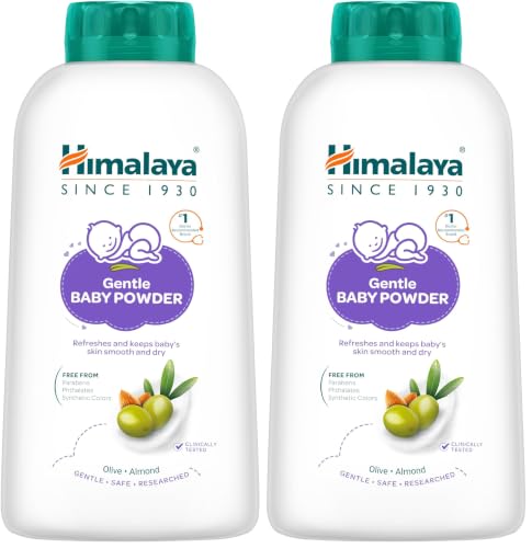 Himalaya Baby Powder 400g | No.1 Doctor-Prescribed Brand | With Yashad Bhasma & Vetiver…