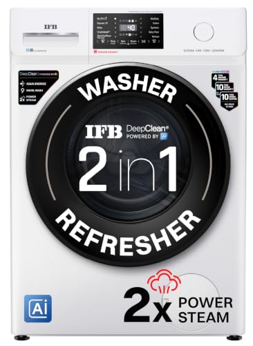 IFB 7 Kg 5 Star, 9 Swirl Wash, Steam Refresh, Eco Inverter Motor, WiFi Enabled, DeepCle…