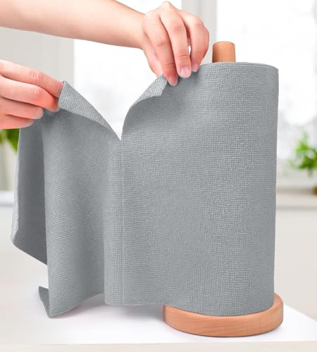 TAGPR 20pcs Microfiber Cleaning Cloth roll for car Cleaning Bike Laptop Kitchen Glasses…