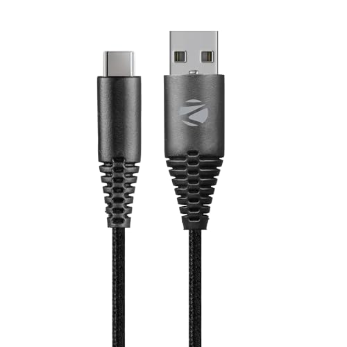 Zebronics Type-C Fast Charging Cable, Upto 480 Mbps, 36W Rapid Charge, 3A Output, Charg…