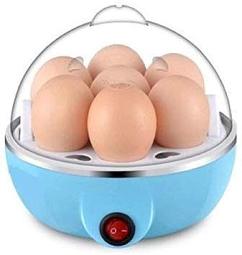 TREAT ZONE Egg Boiler 7 Egg Capacity Automatic Shut Off Plastic Body Stainless Steel Pl…