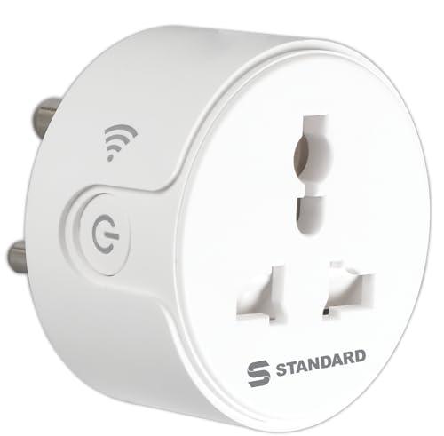STANDARD By Havells 10A smart plug with Energy monitoring- Suitable for small appliance…