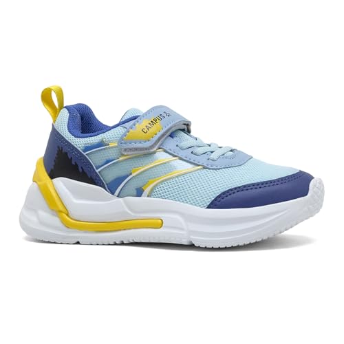 Campus Kids Bruno K R.Slate/ICE BLU Sneakers - 1UK/India 1 Pair