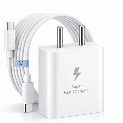 SB 45W Fast Charger Type C to C Cable, PD 3.0 Super Fast Charging 2.0 Compatible for Sa…