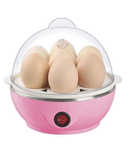 TREAT ZONE Electric Egg Boiler 7 Egg Capacity with Auto Cut Off, Plastic Steel Body Egg…