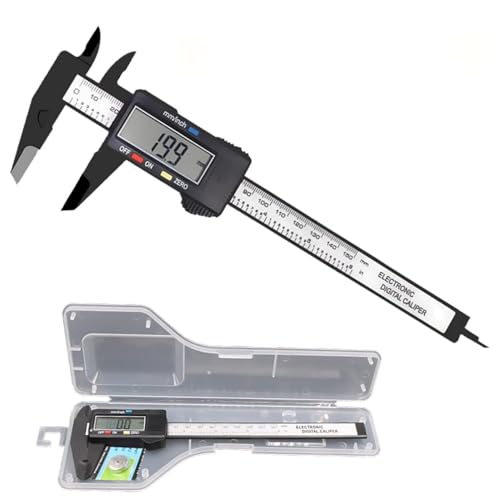 DIKRUTI Digital Vernier Caliper Classic 150 mm/6 Inches with Large LCD Screen for Exter…