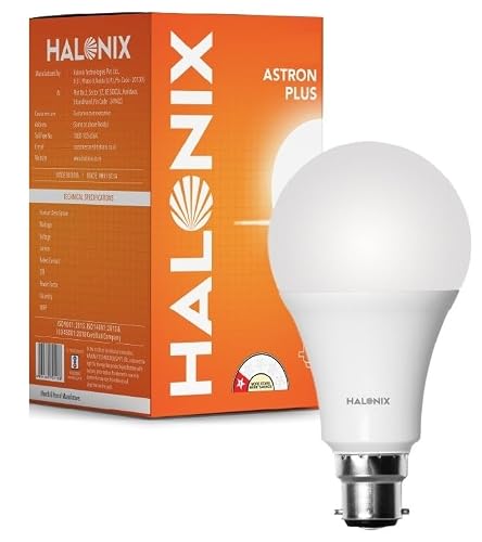 Halonix 25W LED Light Bulb | White (6500K) |Energy Efficient| 4kv Surge Protection | Hi…