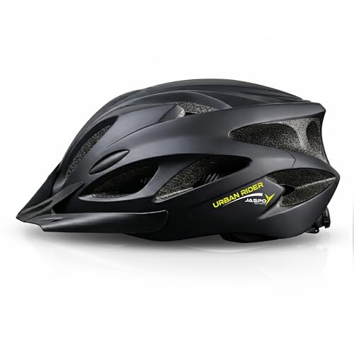 Jaspo Urban Rider Plus Cycling Helmet with Adjustable Spin Dial (Upto 5cm) | Detachable…