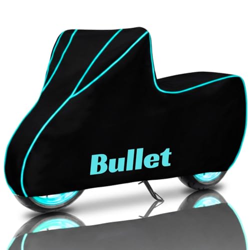 SafeCovers Bike Body Cover for Bullet Cover for Rain & Dust | Water Resistant, Dustproo…
