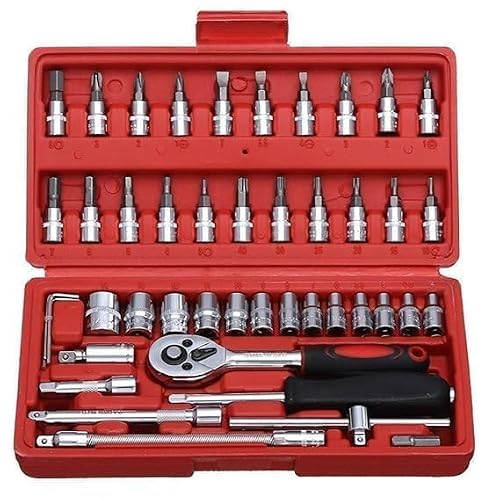 Tool Kit Tool Kit for Home Use Tools Kit Spanner Set Socket Set Wrench Set Tools Set Ha…