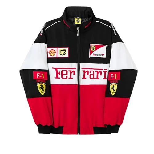 URBAN SKULL F1 Trandy Racing Sport Jacket for Men | Biker Bomber Jacket | Polyester Lig…