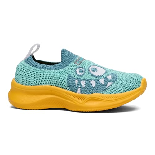 Campus GALRO K Kids Walking Shoes - L.S. Green/T.Blue 9UK/India 1 Pair