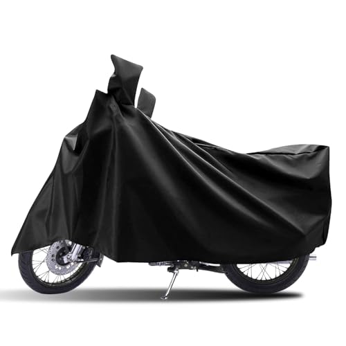 EXBLACK Bike Cover for Dust with UV Protection, Universal Fit (125cc to 150cc), Water R…