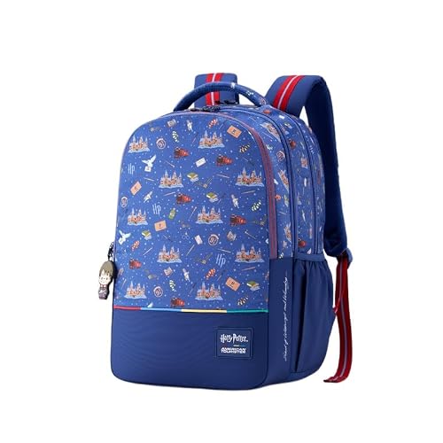 Harry Potter x American Tourister All Over Print Backpack | 32L School Bag for Boys and…