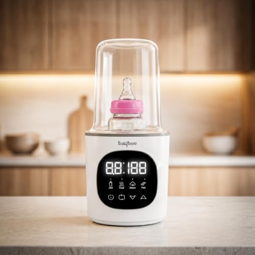 Baybee Baby Bottle Warmer Cum Sterilizer | Baby Feeding Bottle Sterilizer for Baby with…
