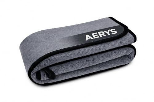 AERYS Microfiber Car Cleaning Cloth with 6 Month warrenty-OG Soft 350 GSM Extra Large (…