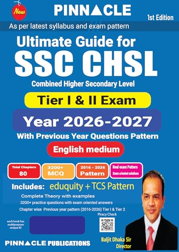 SSC CHSL 2026 – 27 Ultimate Guide for Tier 1 & Tier 2 | English medium | 10 Years Chapt…