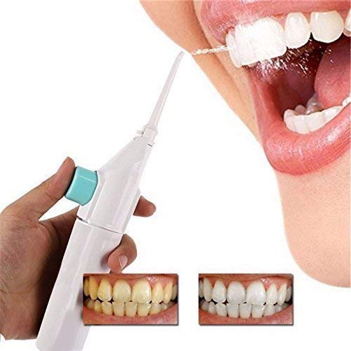 Power Floss portable power floss air powered dental water jet cords teeth cleaner plast…