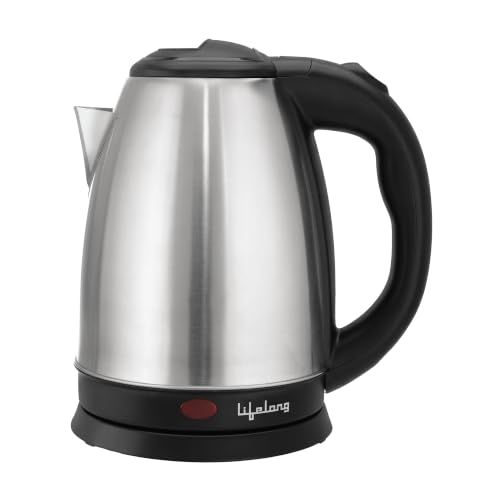 Lifelong ISI Certified Electric Kettle 1.5L with Stainless Steel Body,1500 W Easy and F…