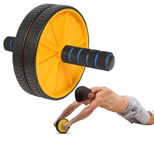 Slovic Abs Roller for Men & Women | Dual Wheel Ab Roller for Core | Gym Equipment for H…