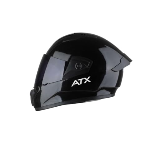 DELETION Full Face Bike Helmet Black | ISI Certified Motorcycle Helmet for Men Impact R…