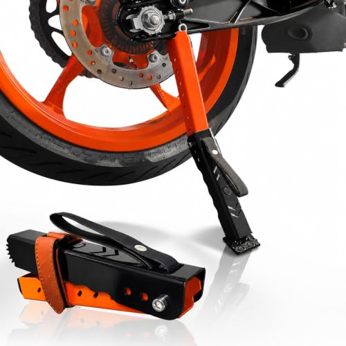 XEWOi Moto Jack for Bike Adjustable, Bike Stand for Chain Cleaning & Lubrication, Heavy…
