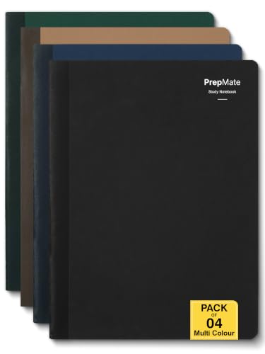 DOODLE A4 Study Notebooks Pack of 4 | 160 Pages Each | College Ruled Softbound Notebook…