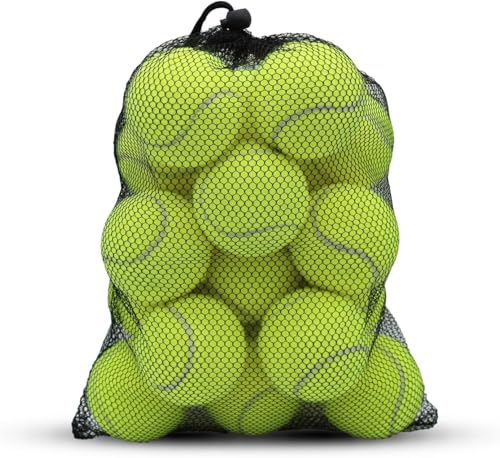 Tennis Ball for Cricket Pack of 12, Soft and Lightweight, Perfect for Tournament, Stree…