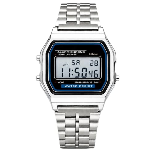 Vintage Glow Digital Watch