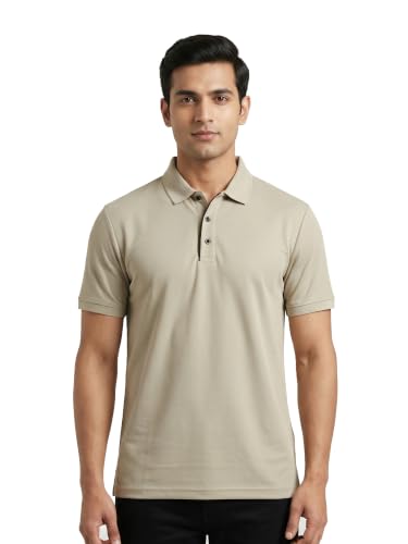 Dollar Pack of 1 Men Polo T-Shirt | Regular Fit | Breathable, Quick Dry, Solid Casual T…