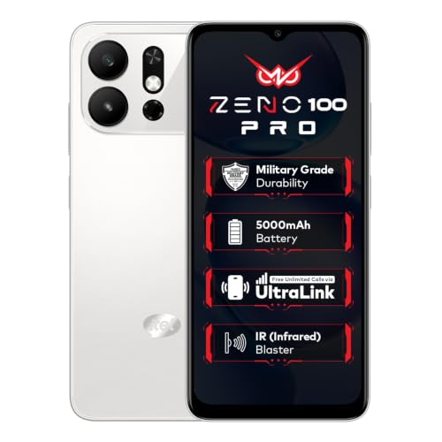 Zeno 100 Pro | 3GB RAM + 5GB Virtual RAM, 64GB Storage | 5000mAh Battery | UNISOC Octa-…