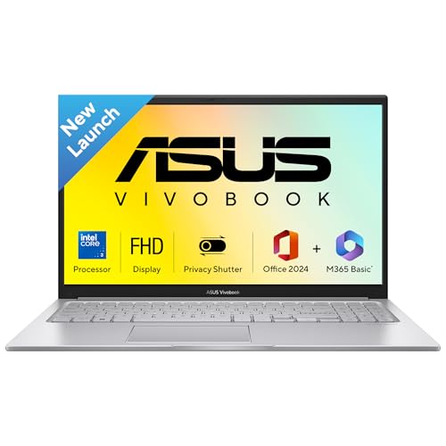 ASUS Vivobook 15 (2026),Intel Core 3 100U,(i3-14th Gen),Intel iGPU,8GB RAM,512GB SSD,FH…
