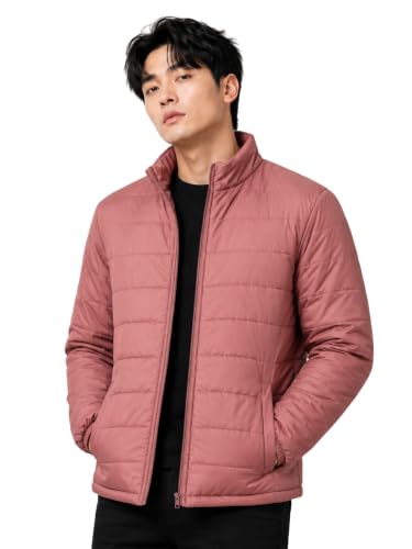 TAGAS JACKET|mans Winter Puffer Jacket| Men’s Solid Black Quilted Puffer Jackets | Ligh…