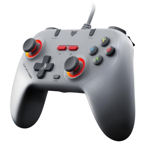 EvoFox Elite S Advanced Wired Gaming Controller for PC, 1000Hz Polling Rate, Hall Effec…