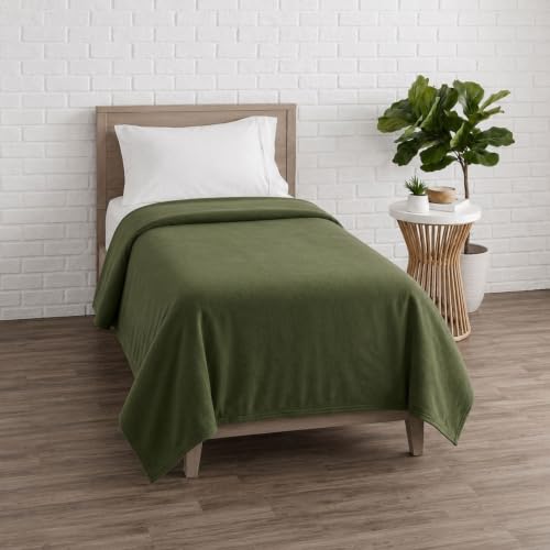 DECOVIA Polar Fleece Blanket for Single Bed, Soft Lightweight Winter Blanket, Cozy Warm…