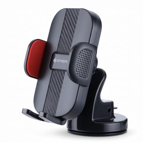 STRIFF Universal Car Mobile Holder | 360° Adjustable Phone Mount with Powerful Suction…