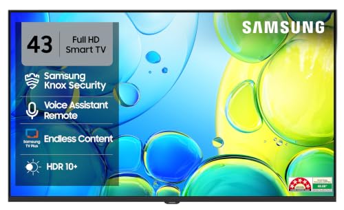 Samsung 43 inch (108cm) FHD Smart LED 2026 TV | HDR10+ | 150+ Channels | Voice Assistan…